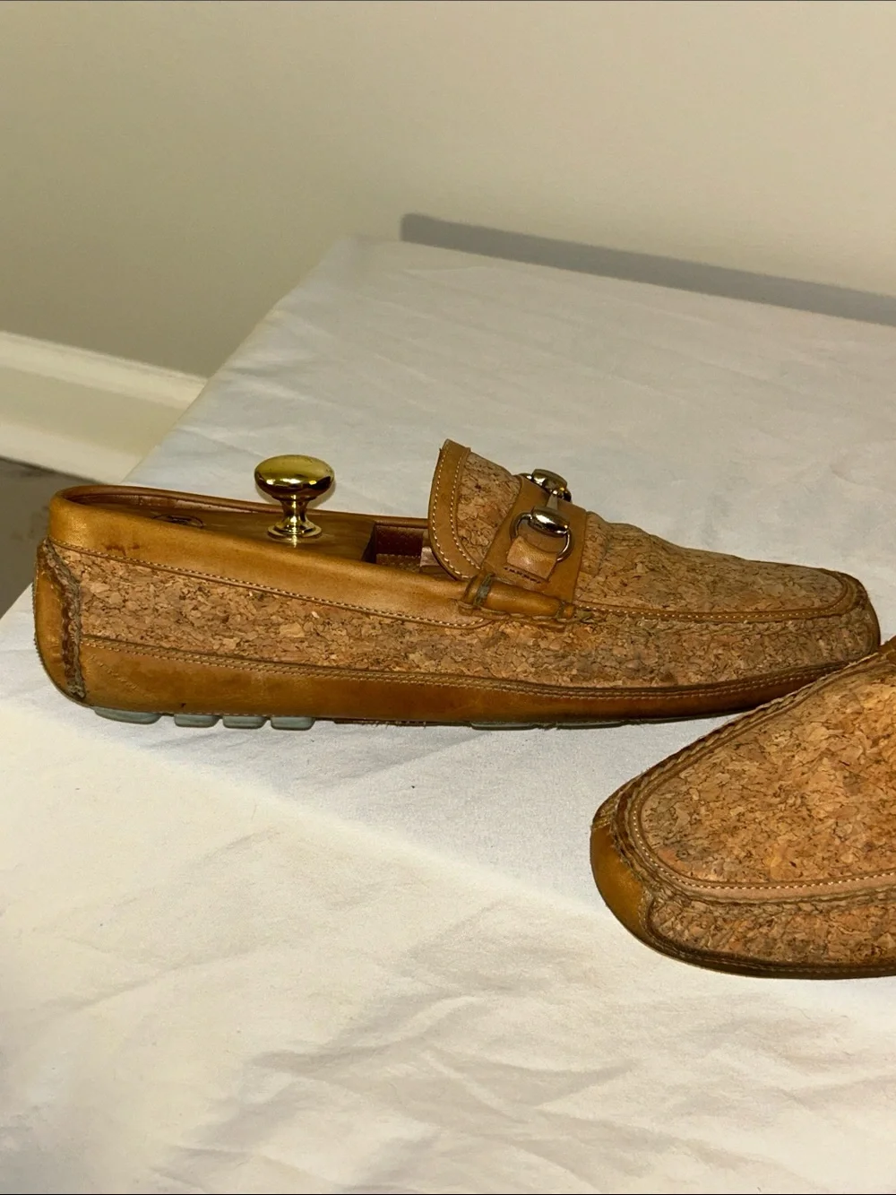 Martin Dingman Cork Horse Bit Loafer